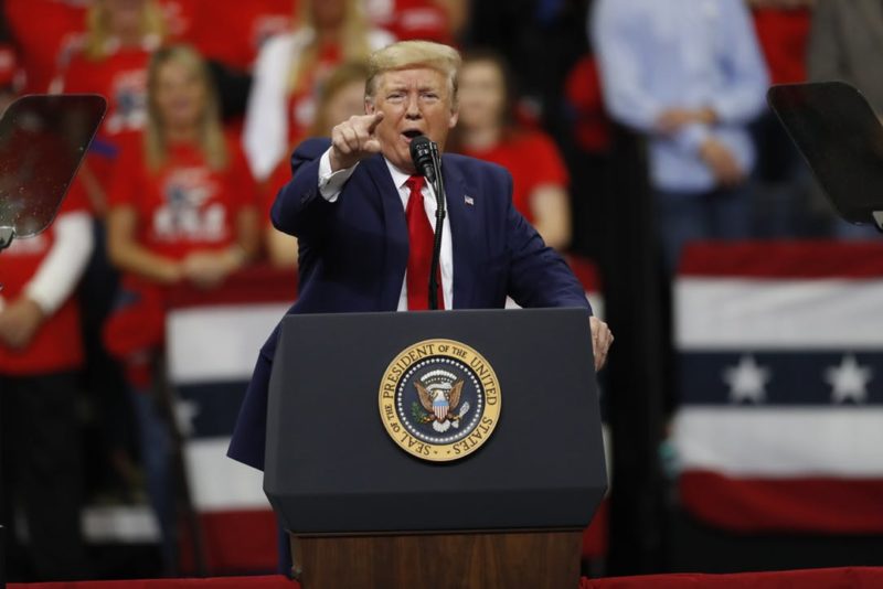 Watch: Trump Goes ‘Off Script’ On Biden At Rally And Asks Him One Question He’s Too Afraid To Answer