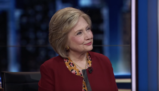 Video: Hillary Gives A Creepy Response To A Question About Jeffrey Epstein’s Death