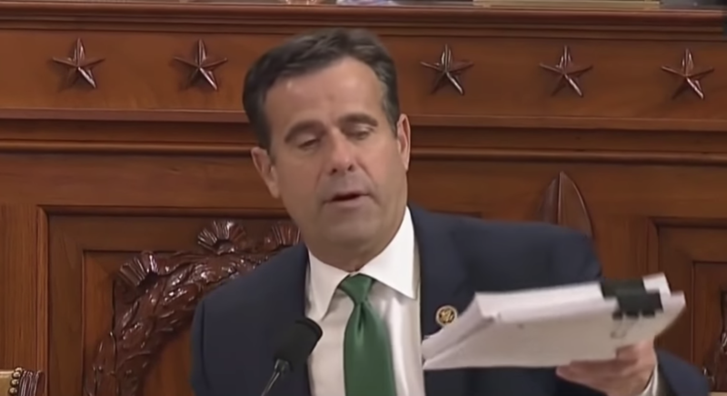 Watch: GOP Congressman Capsizes Democrats As They Attempt To Change Basis For Impeachment
