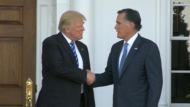 Romney Is Trying To Play Kiss And Make Up With President Trump