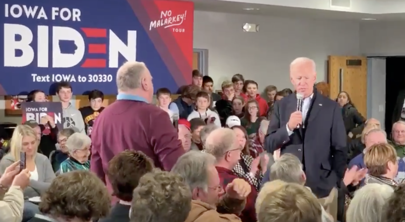Video: Biden Erupts On Voter When Asked A Question About Hunter Biden