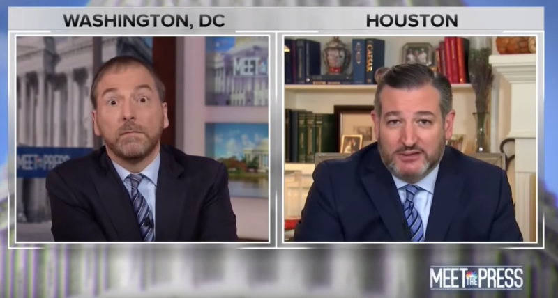 Watch: Sen Cruz Scorches NBC’s Chuck Todd During Debate Over Ukraine Helping Hillary Clinton In 2016