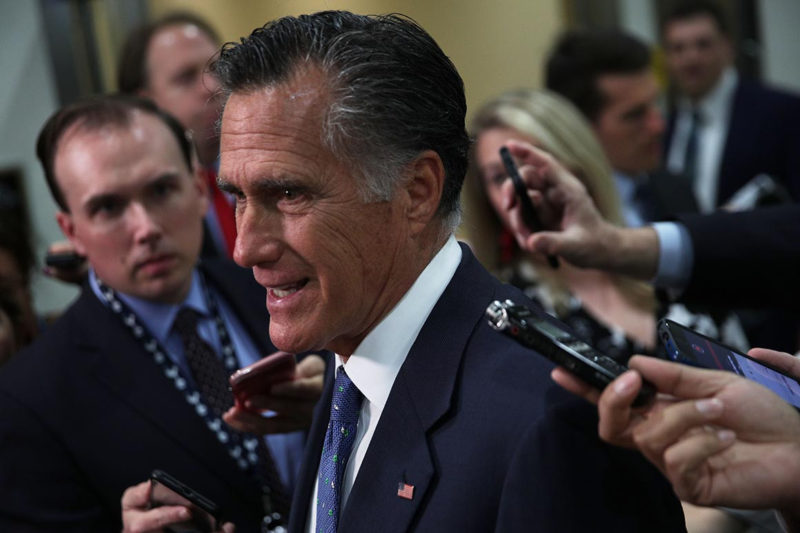 Romney Goes Even Lower, Joins Dems In Spreading The Latest Lie About President Trump