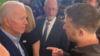Biden Is A Coward! Turns His Back On Veteran During Confrontation