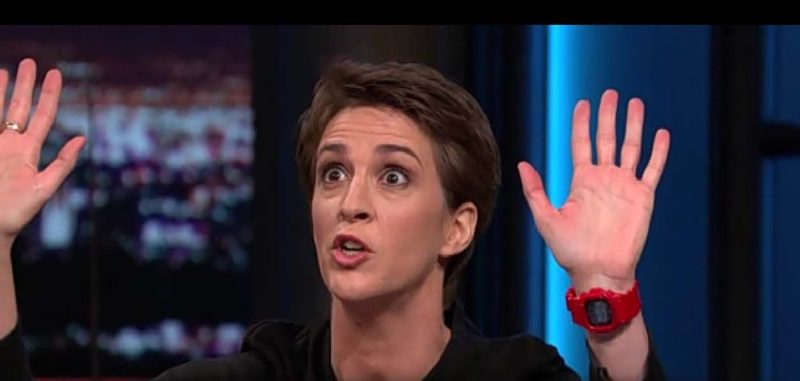 Pres Trump’s Fulfills Promise & Forces Rachel Maddow To Eat Her Words (Video)