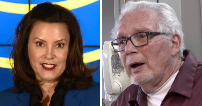 Despite Judge’s Ruling Gov. Whitmer Strikes Down 77 Year Old Man With No Due Process