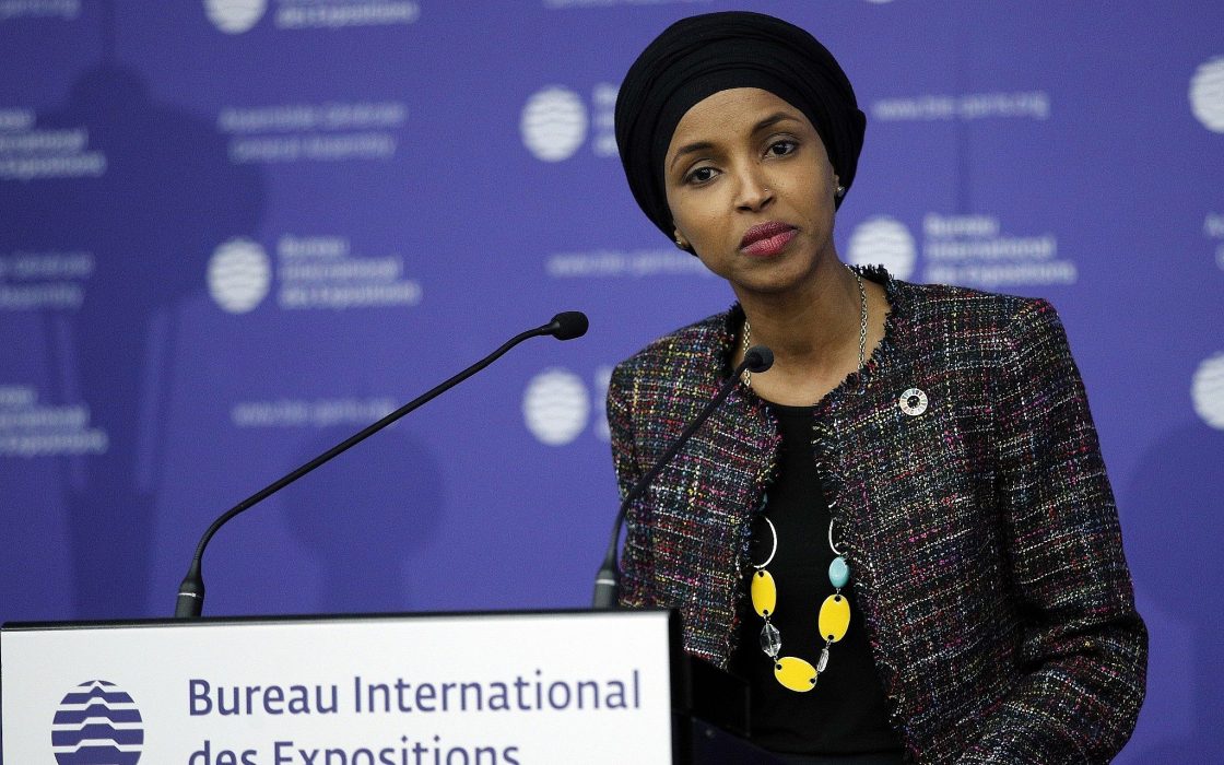Evil Squad Member Rep. Omar Spikes The Football When Trump Got COVID