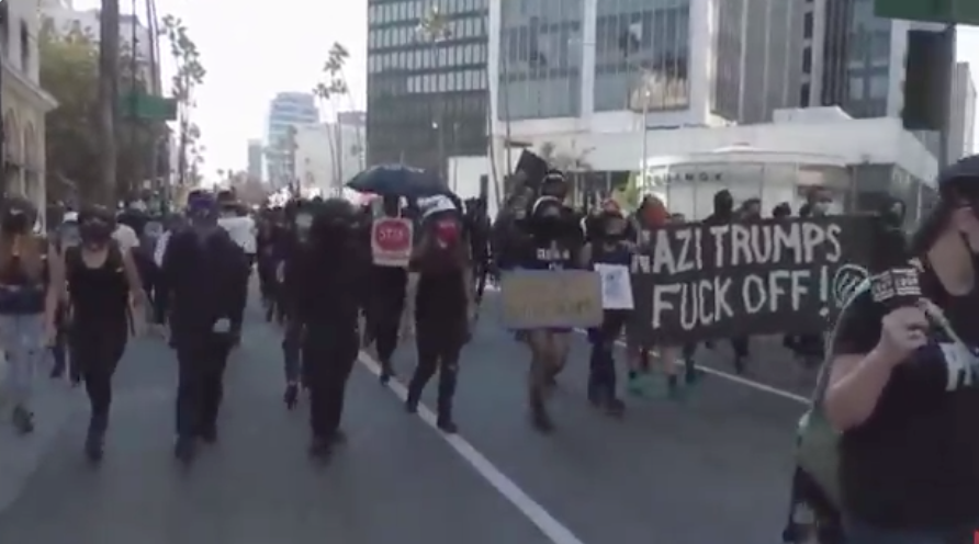 Despicable: Watch As Antifa Targeting Trump Supporters Showing Support For The President After COVID Diagnosis