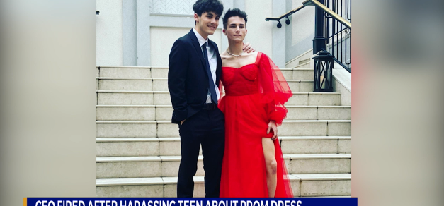 Company Cans CEO Accused Of Criticizing Boy For Wearing Dress To Prom (VIDEO)