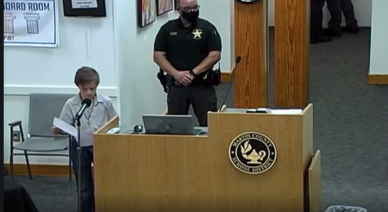 Video: 10 Year Old Exposes Teachers Weaponizing Masks, Obliterates School Board Over Mask Mandate