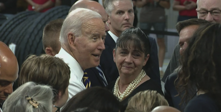 Political Theater: Biden Violates His Own CDC Guidelines, Gives Out Maskless Hugs