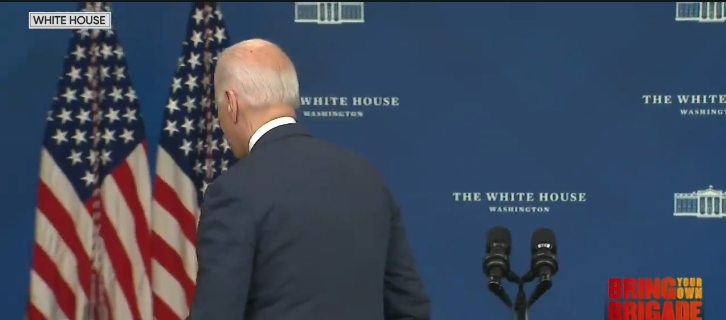 Watch: Biden Is A Coward, Turns His Back On American Children