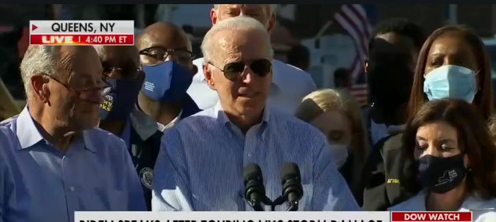 Watch: Biden Flat Out Lies To Explain His Less Than Welcoming Reception In New Jersey