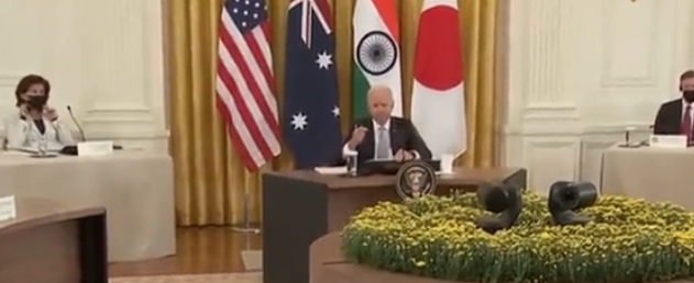Watch: White House Cuts Feed After Biden Gets Confused