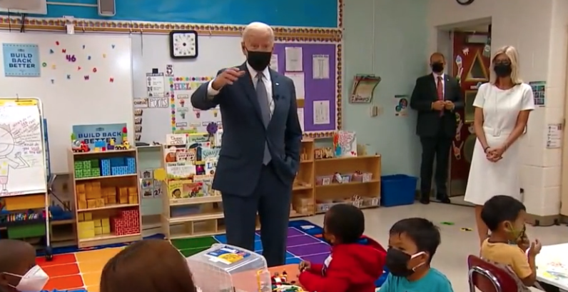 VIDEO: Biden Gives Kids A Lesson On How To Run Like A Coward ‘You Try To Figure Out How Youre Gonna…