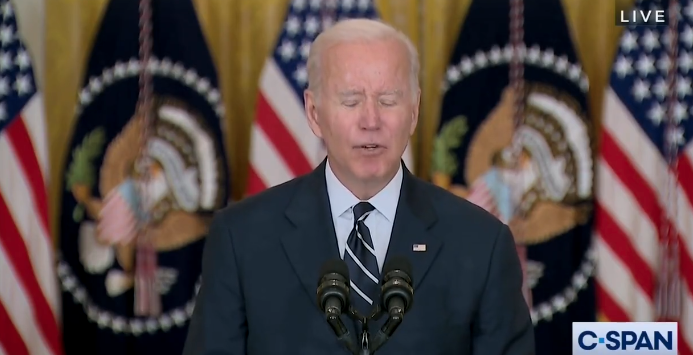 Watch: Biden Attempts Epic Speech But Instead His Brain Needed A Reboot