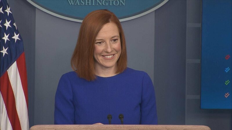 Watch: Psaki Puts On The Fakest Smile You’ve Ever Seen To Cover Up Fallout From Biden Gaffe