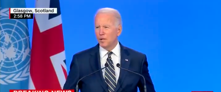 Watch: Total Humiliation, Biden Ignores Warnings, Gets The Gong During Climate Summit (Not A Joke)