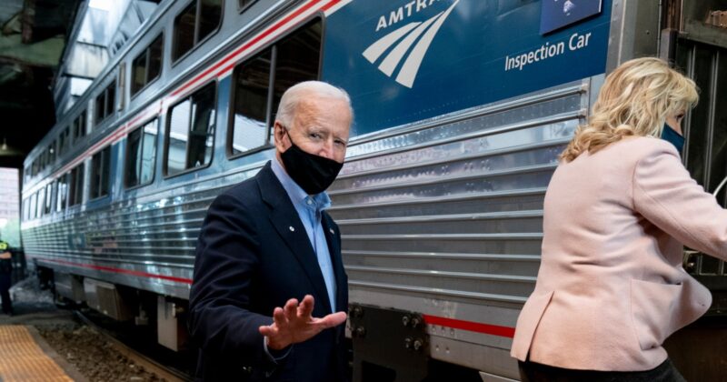 Biden’s Beloved Amtrak Just Told Him To Take A Hike