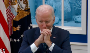 Watch: Biden Freezes In Fear When Asked About Food Shortages, ‘When Will Americans Get…