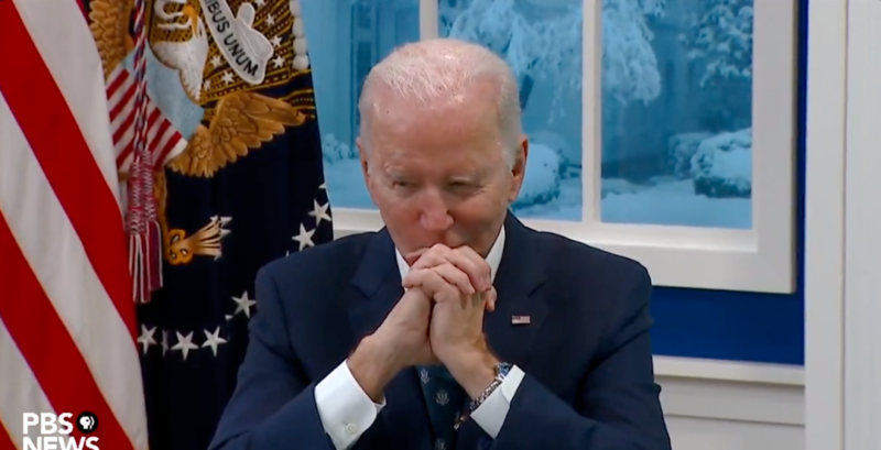 Watch: Biden Freezes In Fear While Being Asked Questions He Can’t Answer, ‘When Will Americans Get…