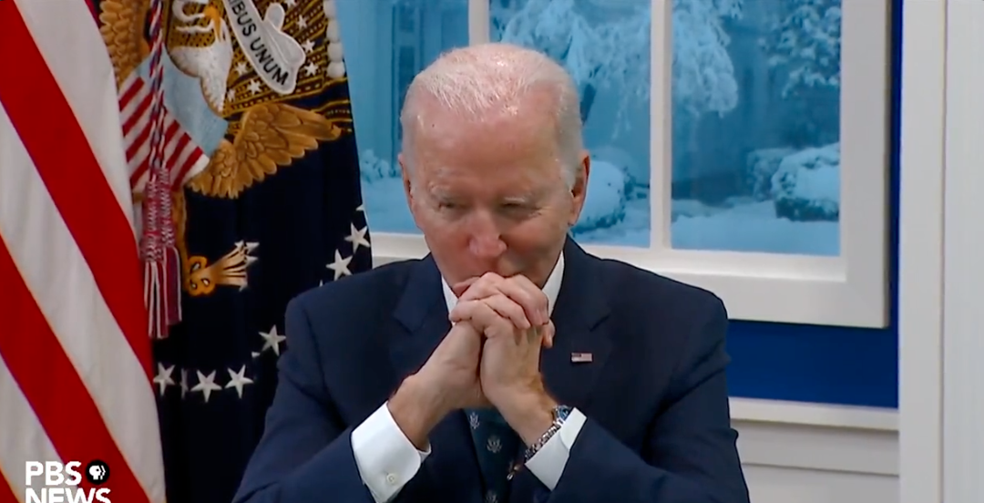 Watch: Biden Freezes In Fear While Being Asked Questions He Can’t Answer, ‘When Will Americans Get…