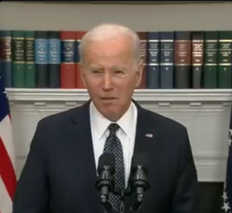 Watch: Biden Explanation Of Bad Approval Numbers Proves He’s Crazier Than We All Thought