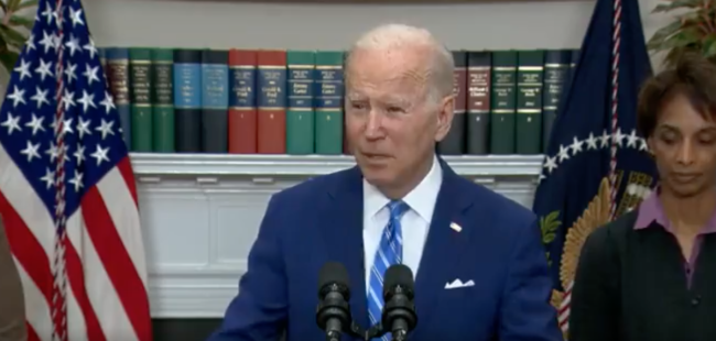 Watch: Biden Goes Off The Cuff During Abortion Rant Starts Rambling Full Blown Blue Conspiracy Theories