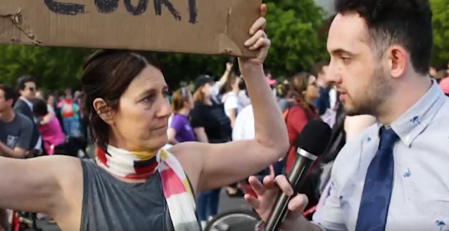Watch: Rage Filled Pro-Abortion Activists Suddenly Go Silent When They Are Asked A Simple Question, ‘I’m Not Going To Answer…