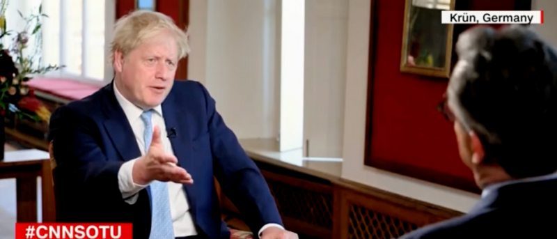 Watch: Jake Tapper Looks Like A Fool After His Boris Johnson Interview Goes South