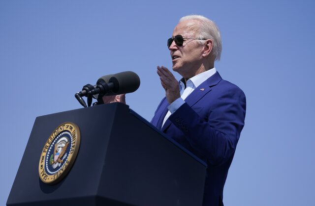 Watch: Biden Barks About Climate Change…Will This Guy Get a Bite?