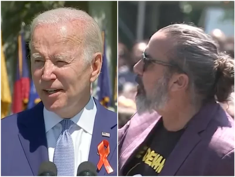 Biden Tells Father of Slain Teen at Parkland Shooting to ‘Sit Down!’ – Watch