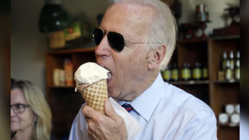 Reuters Slays the Beast of Fake Ice Cream Memes for Joe