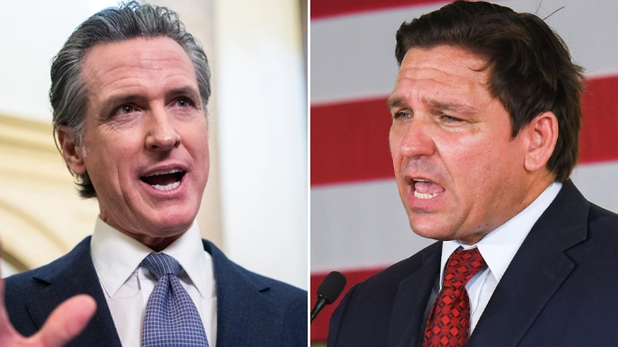 Gov. Newsom and Gov. DeSantis Just Took It to A Whole New Level! Watch