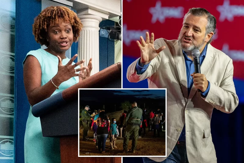 Sen. Ted Cruz and Karine Jean-Pierre Go Toe to Toe…Cruz Challenged and Jean Pierre Refused