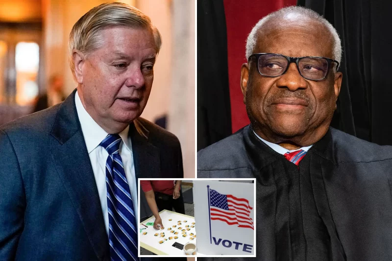 Democrats Are Climbing the Walls Over Justice Clarence Thomas’ Decision with Sen. Graham