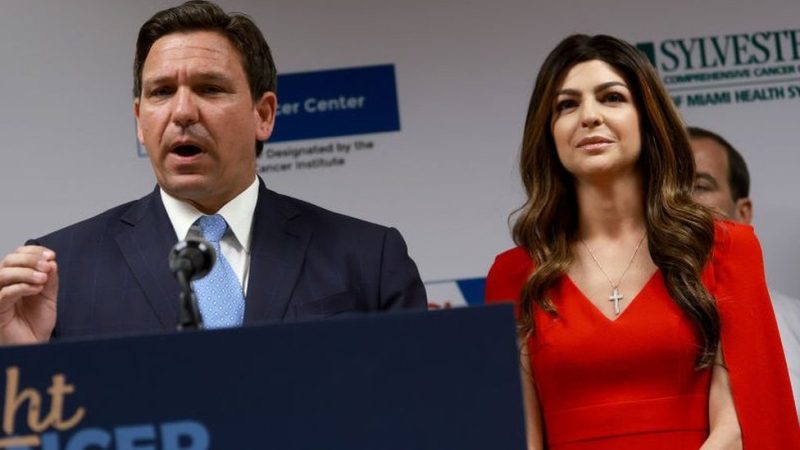 Gov. DeSantis, Get Ready…They are Coming After Your Wife
