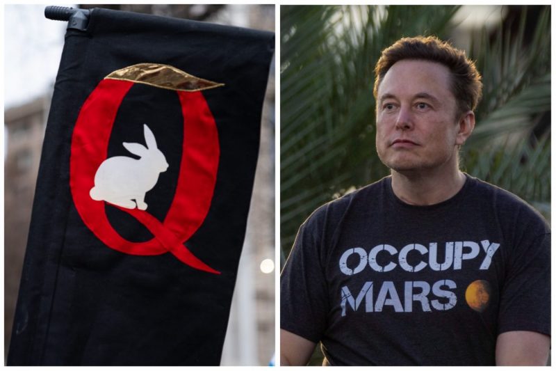 Liberal Media Working Hard to Somehow Connect Musk to QAnon – Watch