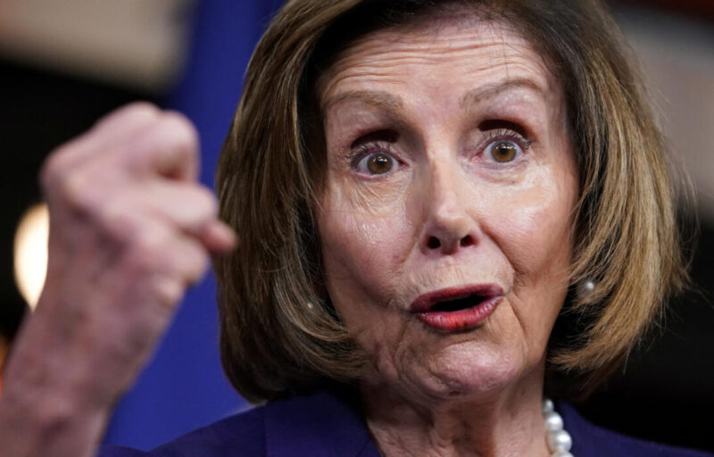 Pelosi Poses Unhinged Theory About Trump and Schiff – Watch