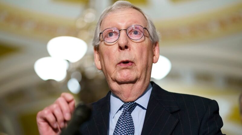 McConnell Lobbies Republicans To Get Bill Passed