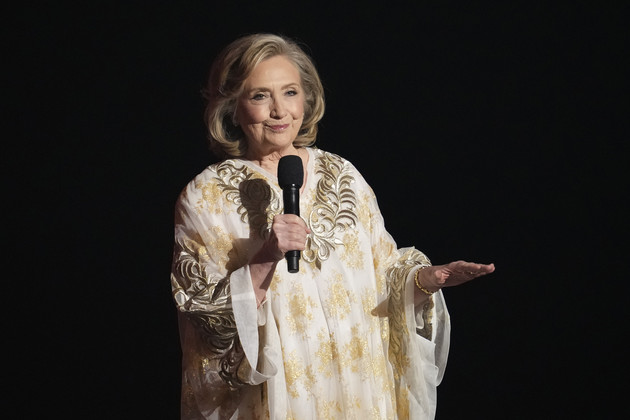 Hillary Clinton Makes Appearance During Tony Awards Show