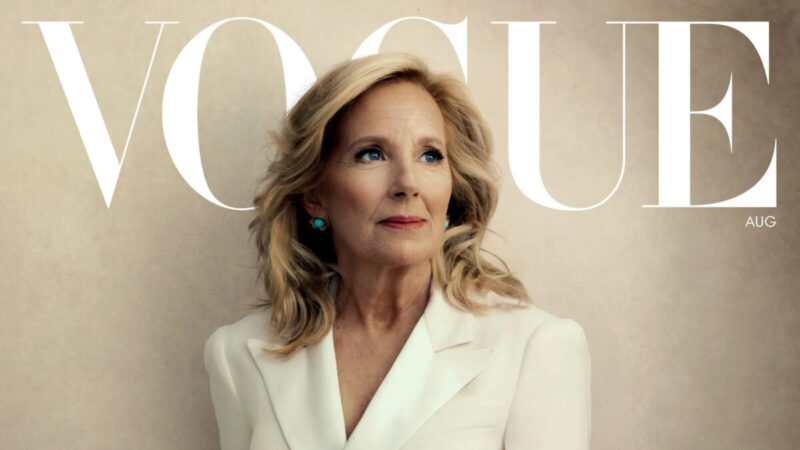 Jill Biden Sits Down With Vogue
