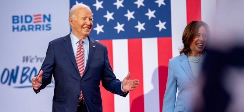 Biden Speaks At Harris Event In Philadelphia