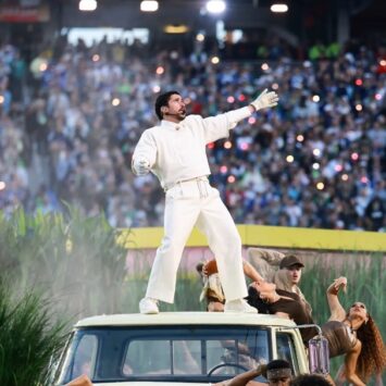 Bad Bunny Closes NFL Halftime Show With ‘God Bless America’ Then Proceeds To List Hispanic Countries With Their Flags Flying