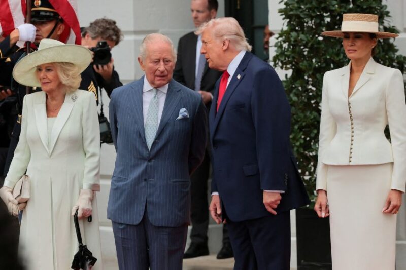 America Catches a Glimpse of the Trump’s Affection