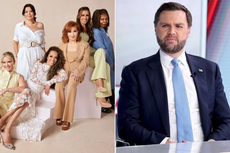 JD Vance To Face Off With ‘The View’ Panel