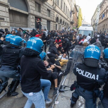 Over 270 Rioters Detained As Violence Spreads To Milan
